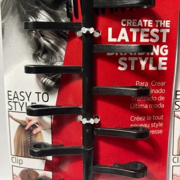 Vidal Sassoon Hair Styling Braiding Tool Set of 2 - Picture 4 of 13